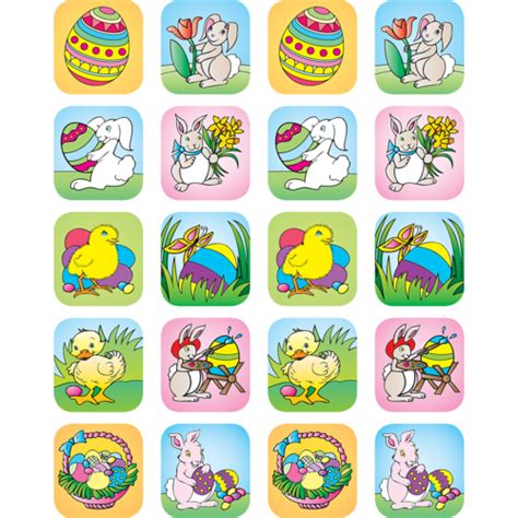 Easter Stickers Tcr1810 Teacher Created Resources