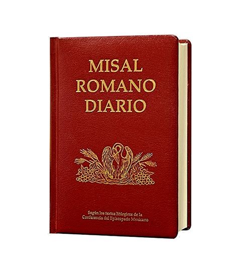 Misal Romano Diario Espanolspanish Daily Roman Missal Pielcantos