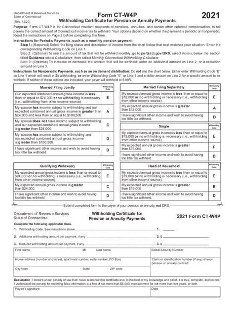 Ct W4p Fill Out And Sign Online Dochub