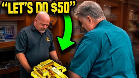 Brutal Negotiations On Pawn Stars Youtube