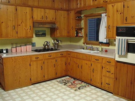 Unfinished solid pine wood pantry storage pantry cabinet/includes interior shelving / 2 door cabinet. kitchens past, present and future | Knotty pine cabinets ...