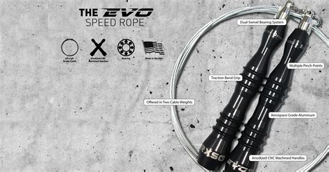 Evo Jump Rope Rogue Fitness