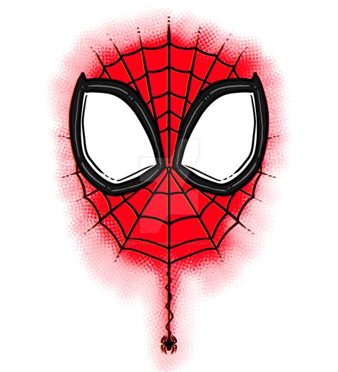 The Sensational Spider Man Face Logo Practice By Mehentertainment On