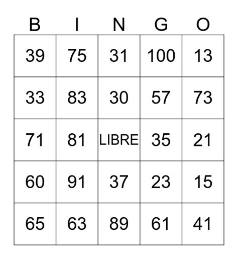 Bingo Zahlen Generator