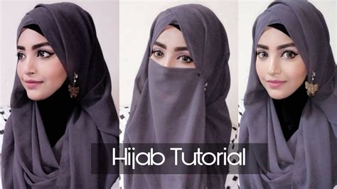 Hijab Tutorials With Niqab Ragam Muslim