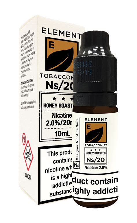Element NS20 Honey Roasted Tobacco ELiquid from £3.69