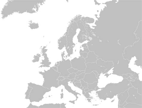 Png Europe Map Transparent Europe Mappng Images Pluspng