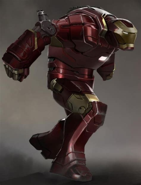 Iron Man 3 Hulkbuster Concept Art 570×746 Myconfinedspace