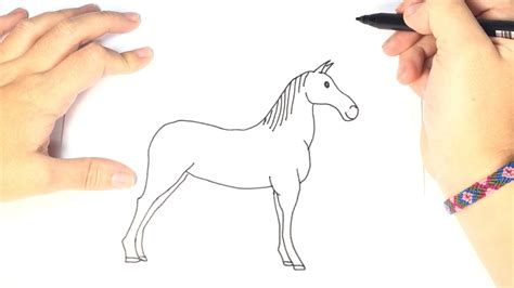 How To Draw A Horse Step By Step For Beginners Slow And Easy