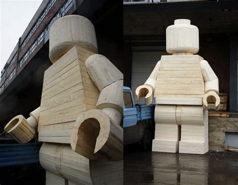 Huge Lego Figure Sculpture Community With Images