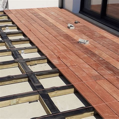 Comment Poser Une Terrasse En Bois Sur Lambourdes Bois Expo