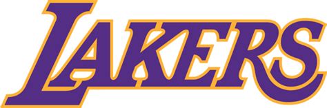 The club was founded in 1946 under the name of detroit gems (gemstone). File:Los Angeles Lakers Wordmark Logo 2001-current.png - Wikimedia Commons