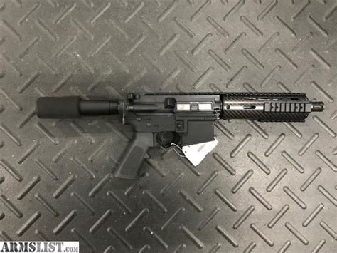 Armslist For Sale Bushmaster Ar 15 Pistol With Carbon Fiber