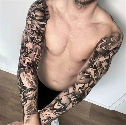 Filler Sleeve Tattoo Shading Tattoos Via