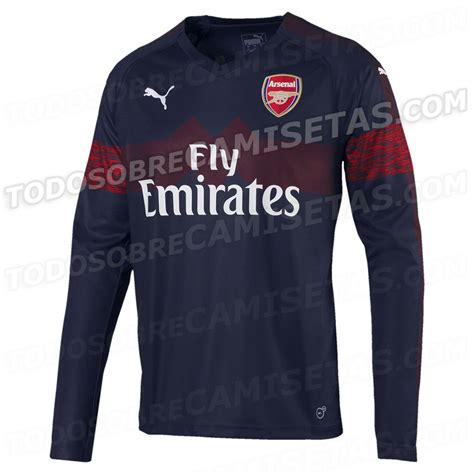 Arsenal Away Kit 2018 19 Puma Lk 3 Todo Sobre Camisetas