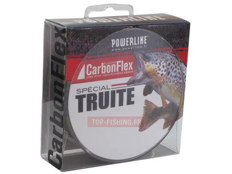Fluorocarbon Powerline Carbonflex Fluoro Truite M Fluorocarbone