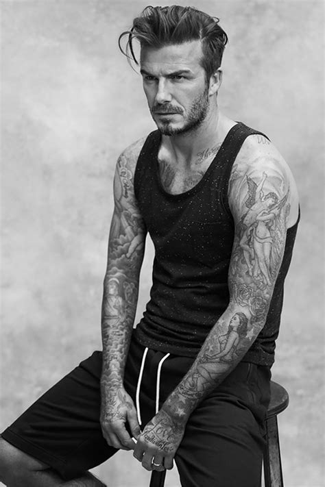 David Beckham Strips Down For His New Handm Campaign