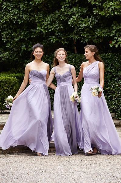 Lilac Bridesmaids With Accents Of Deep Mauve Gorgeous With Images