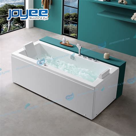 Joyee Chinese Supplier Bathtub Sex Hydro Massage Tub Hotel Bathroom Small Bath Tub Indoor