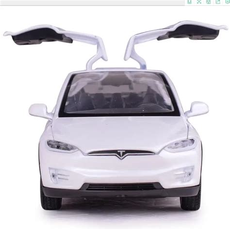 132 Tesla Model X Alloy Car Model Diecasts And Vehicles Toy Cars Kid