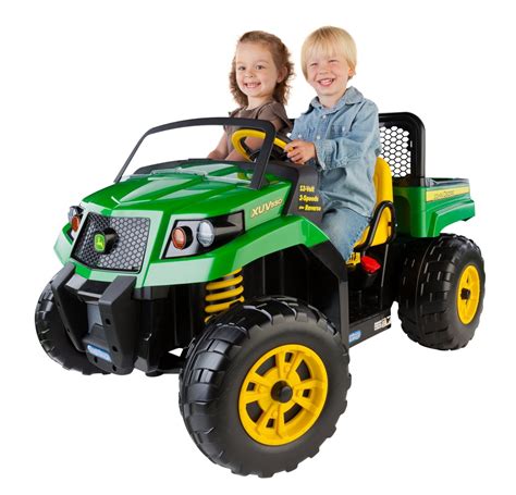 They also said his room was john deere themed and told me i could just go for it! Kids riding Car vehicle John Deere Gator Truck Dump Bed 2 ...