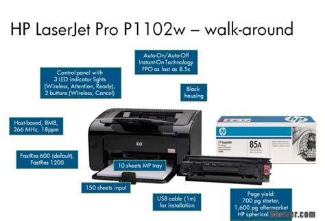 Free download driver for hp p1102 for windows operating system, hp laserjet pro p1102 driver download for free for windows xp, vista, 7, 8, 8.1, 10, server, linux, mac operating system. HP LaserJet Pro P1102w - A Good Buy for A Personal Laser