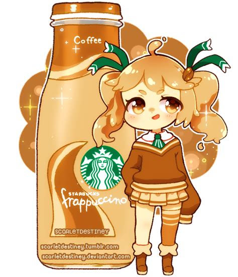 Starbucks Sorority Coffee Frappuccino By Scarletdestiney On Deviantart Cute Food Drawings