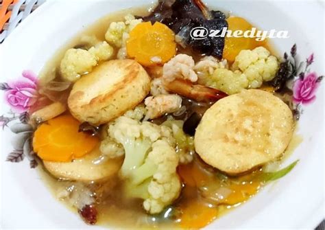 Maybe you would like to learn more about one of these? Resep Sapo tahu udang oleh Zhedyta Aisyah - Cookpad