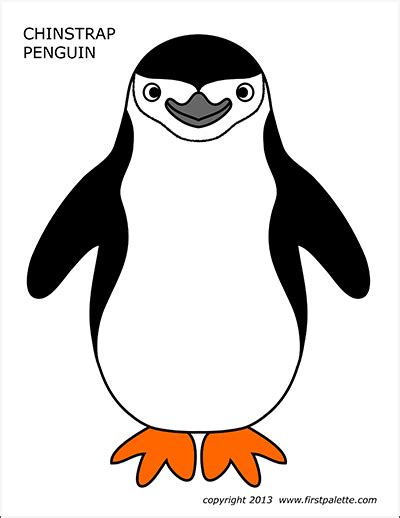 Penguin Free Printable Templates And Coloring Pages