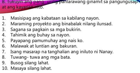 Mga Halimbawa Ng Idyoma Na May Pangungusap