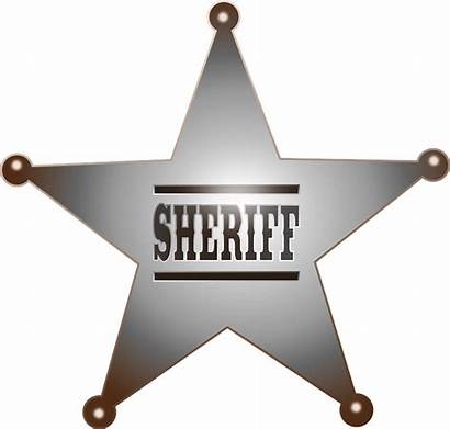 Sheriff Badge Cowboy Deputy Lawman Vector Outlaw