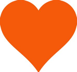 Check out amazing orange_heart artwork on deviantart. Simple Orange Heart Clip Art | Clip art, Heart clip art ...