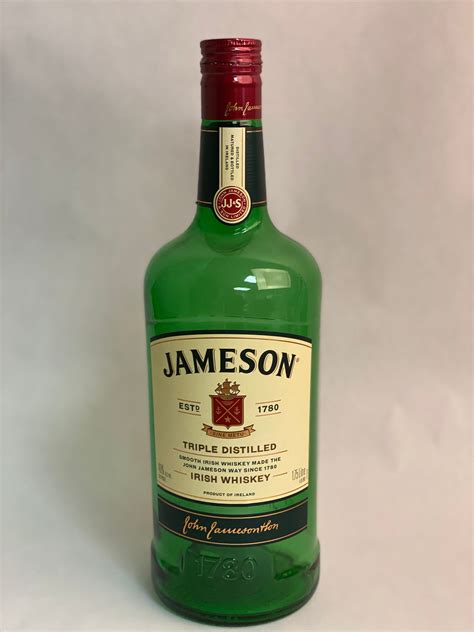 Empty Liquor Bottle Jameson Irish Whiskey Big Bottle Etsy Uk