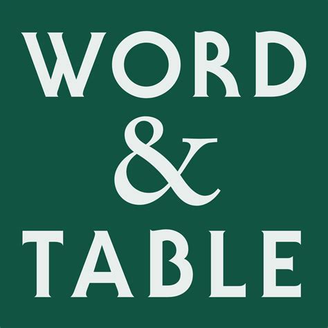 Word And Table