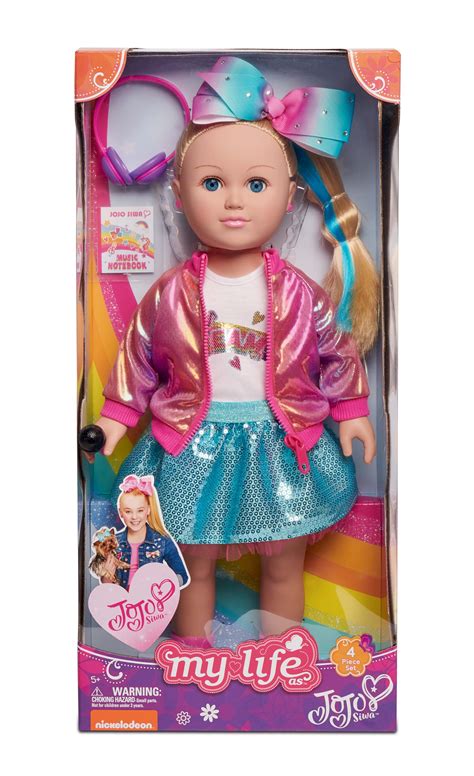 My Life As Jojo Siwa Doll 18 Inch Soft Torso Doll With Blonde Hair Dance Party 2019 Release