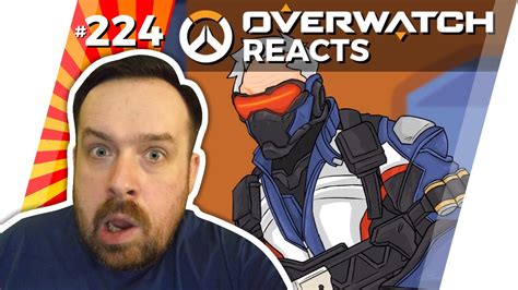 Reaction Meet Soldier 76 Overwatch Animation Youtube