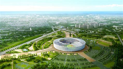 Capacity, coordinates, address and official site of the stadium. Baku 2015 European Games - Photos - Olympic Stadium