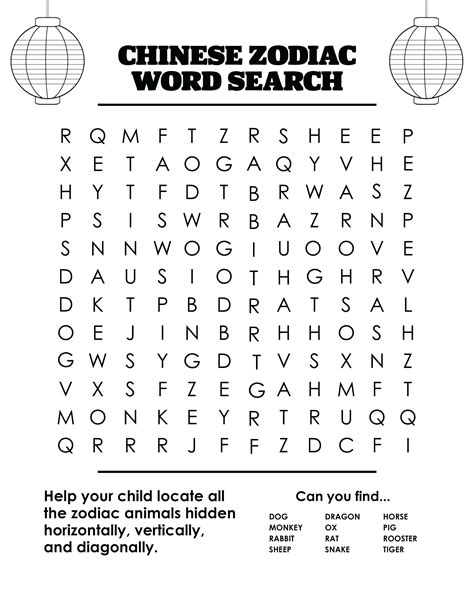 Download Word Search On Zodiac Signs Astrology Word Search Wordmint