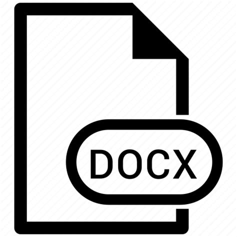 Docx File Format Icon Download On Iconfinder