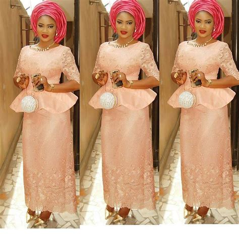 Hello Ladies These Latest Aso Ebi Styles Are Just On Point For You To