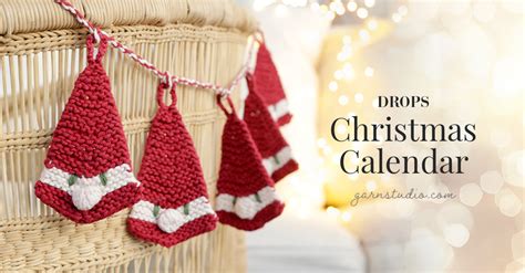 Drops Christmas Calendar 2023 New Christmas Patterns Every Day