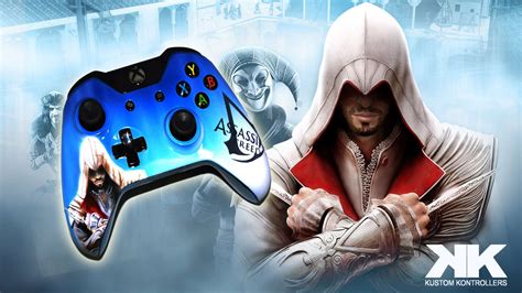 Assassins Creed Custom Airbrushed Xbox One Controller Custom