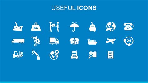 Freight And Logistics Useful Powerpoint Icons Slidemodel