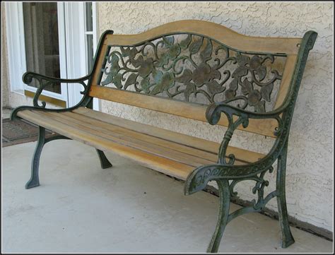 Start from the porch and make a cool front porch bench with or without storage, a small or a big one, metal or wooden. Giving New Life to an Outdoor Bench | Making Lemonade
