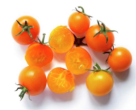 Cherry Tomatoes Orange Paruche Photograph By Ian Gowland Fine Art