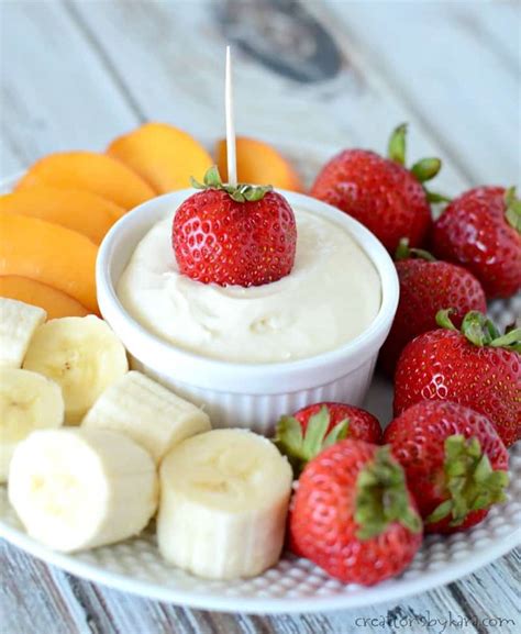 Recipe For The Best Ever Fruit Dip