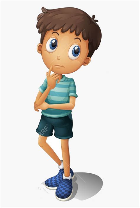 Thinking Boy Clipart And Cliparts For Free Transparent Thinking Boy