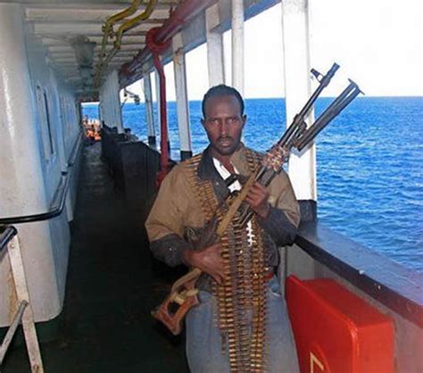 With a map of sights, routes. Piracy Continues off the Coast of Somalia