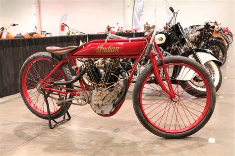 Oldmotodude 1914 Indian Board Track Racer Sold For 46200 At The 2021