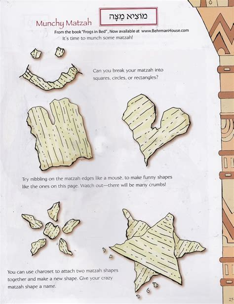 Six pattern activities for preschool and kindergarten from frugal fun for boys. 289 best Holidays: Passover images on Pinterest